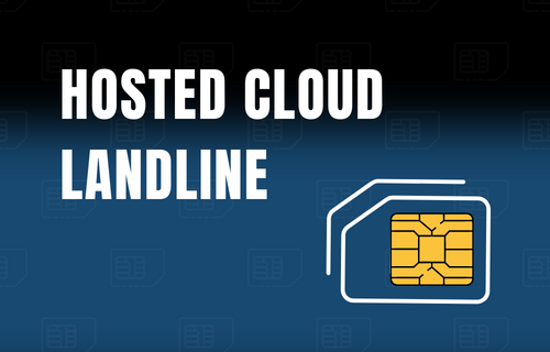 Hosted cloud landline