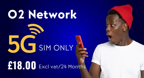 Read more about the article O2 Network 5G SIM ONLY