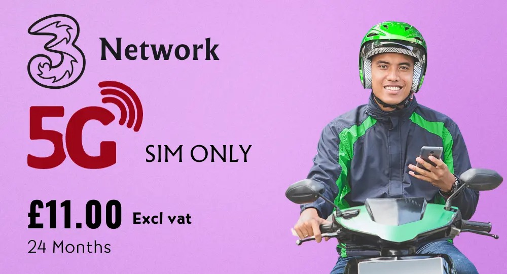 Read more about the article Three Network- Sim only 5G